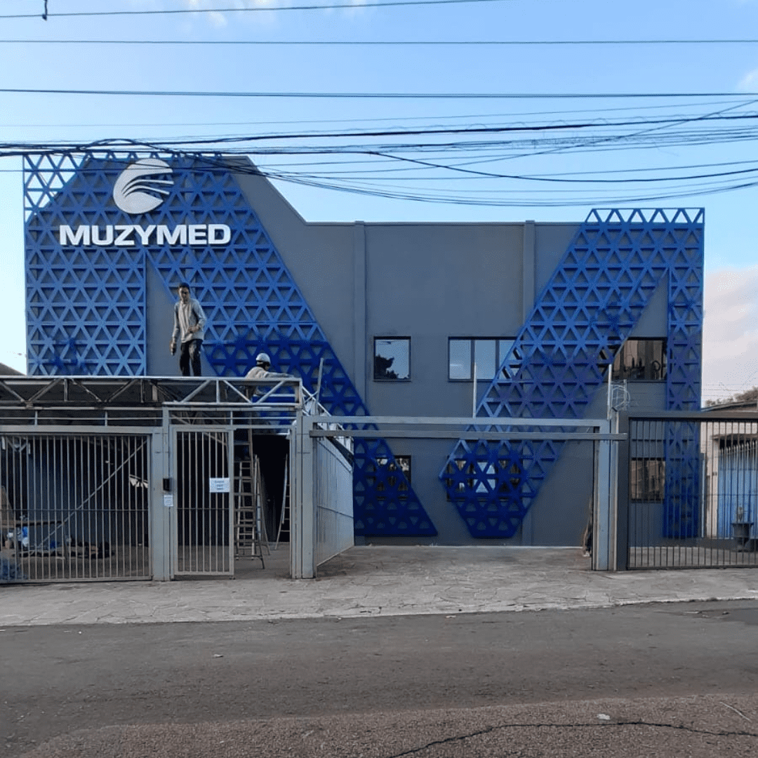 Fachada em ACM realizada pela FC Signs — projeto 10