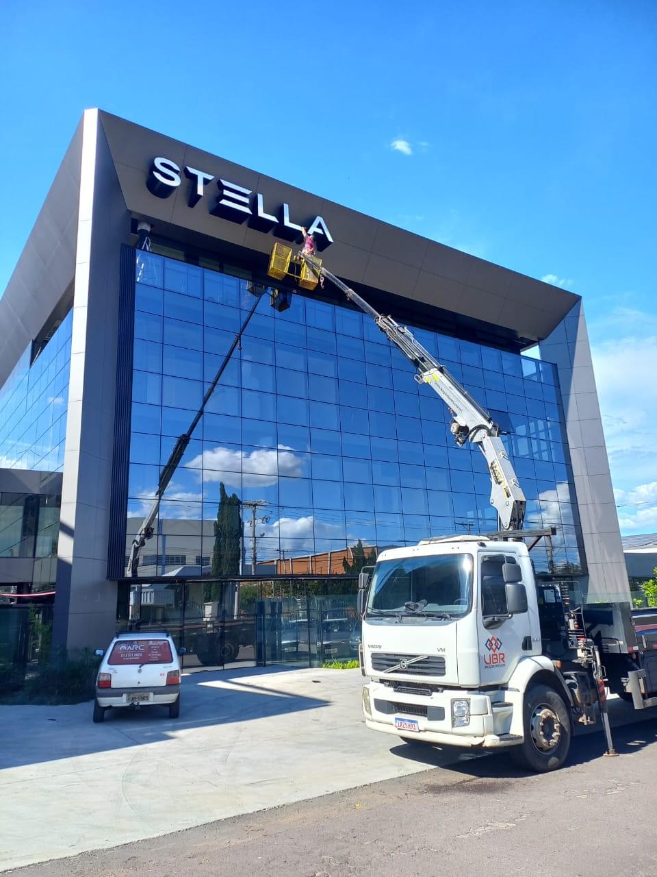 Fachada em ACM realizada pela FC Signs — projeto 5