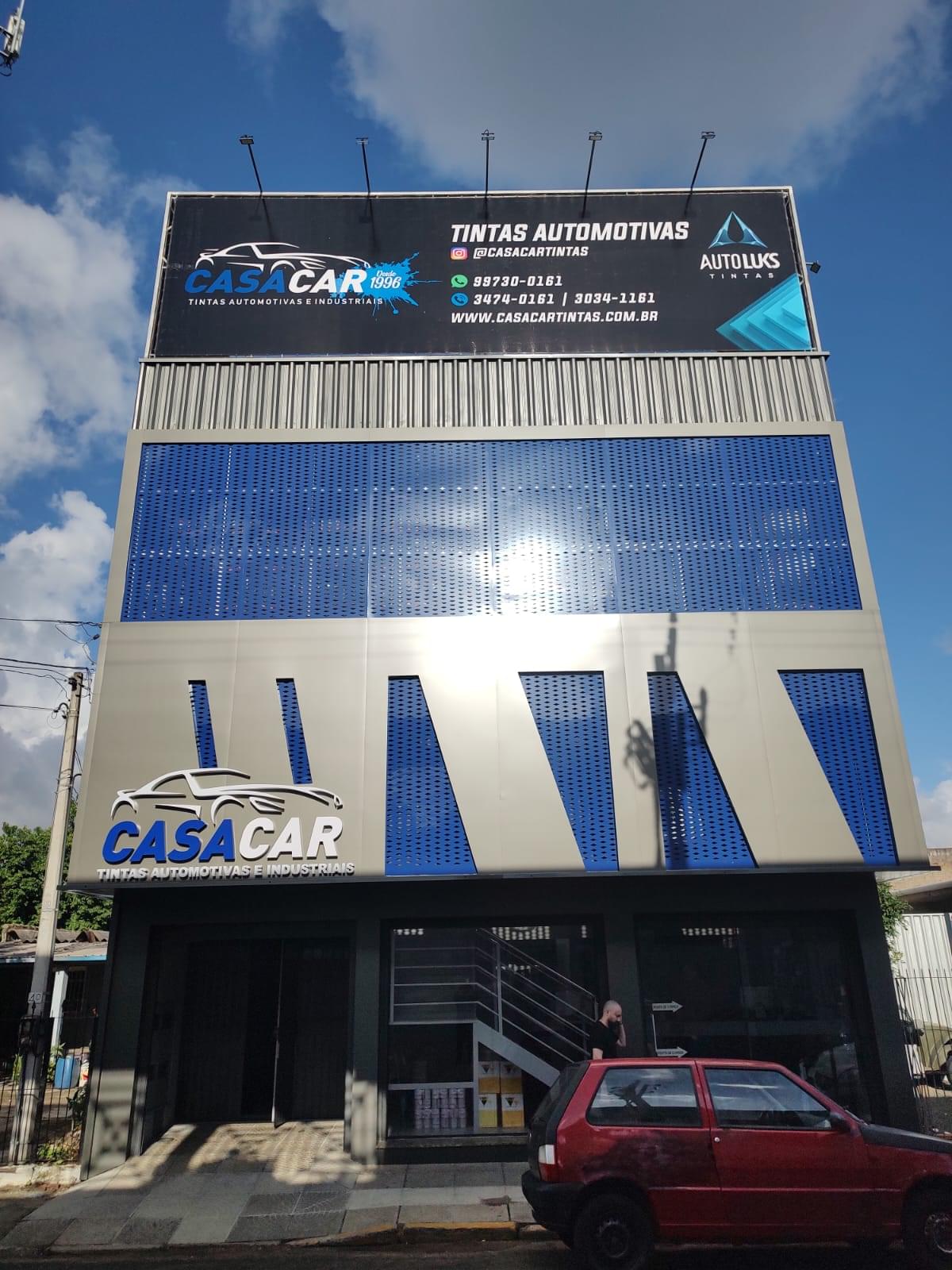 Fachada em ACM realizada pela FC Signs — projeto 16